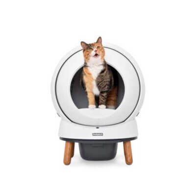 Elektrisk-kattebakke-Ecom-Smartspin-Auto-Litter-Box