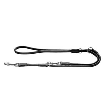 Hunter-R&S-Læderføreline-Canadian-UP-Sort