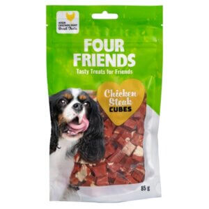 Four Friends Chicken Steak Cubes 85g 06/25