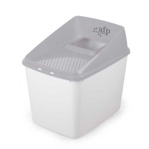 Kattebakke "No Mess" Grå